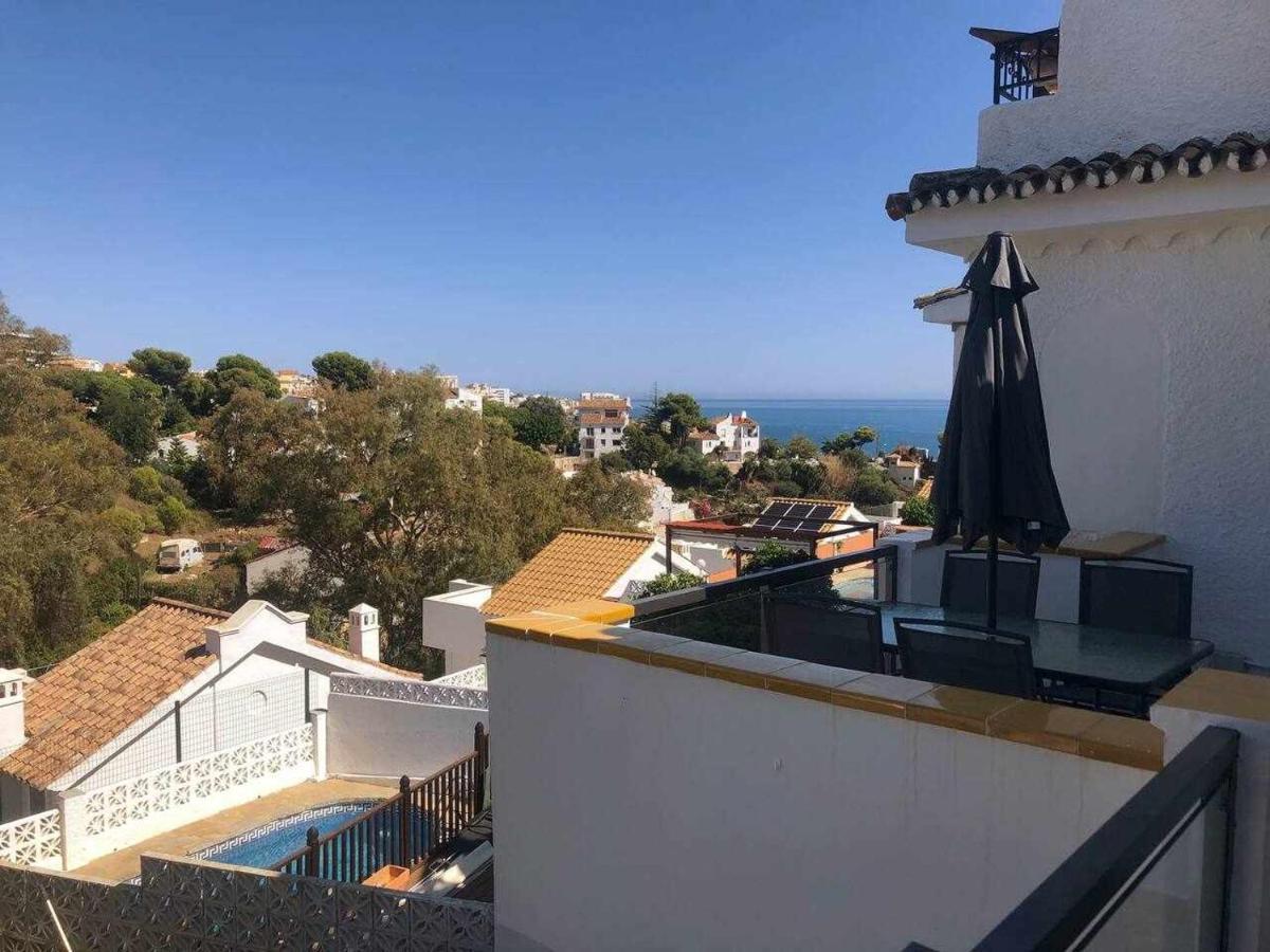 Apartamento 2 En Chalet Con Vista Abierta Al Mar Málaga Extérieur photo