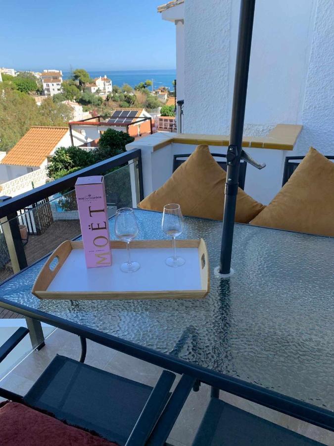 Apartamento 2 En Chalet Con Vista Abierta Al Mar Málaga Extérieur photo